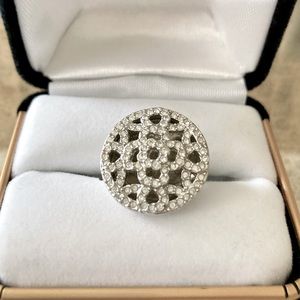 Swarovski Crystal Cocktail Ring size 5.5